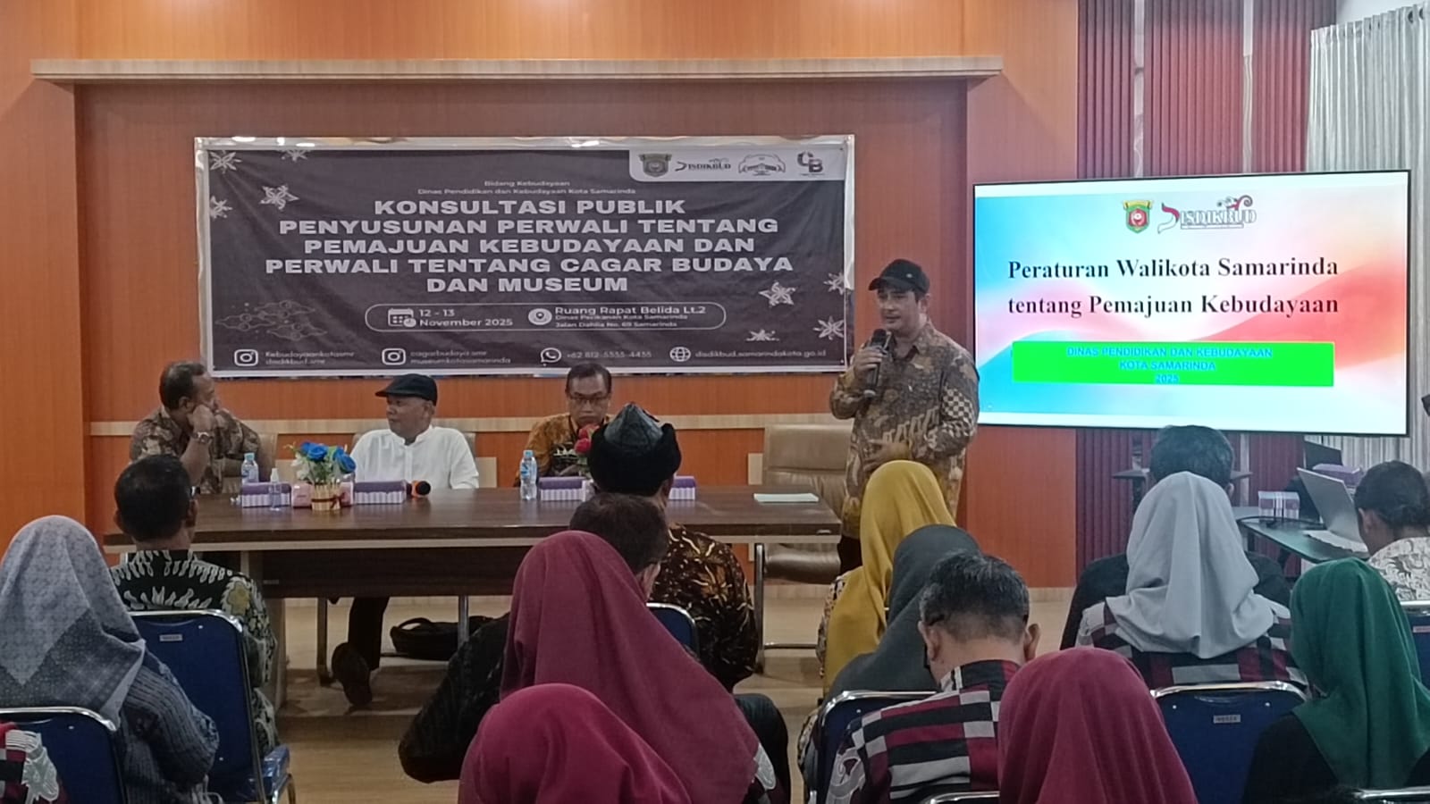 ​Konsultasi Publik Perwali Kebudayaan dan Cagar Budaya Hasilkan Komitmen Kuat untuk Majukan Samarinda sebagai Kota Pusat Peradaban