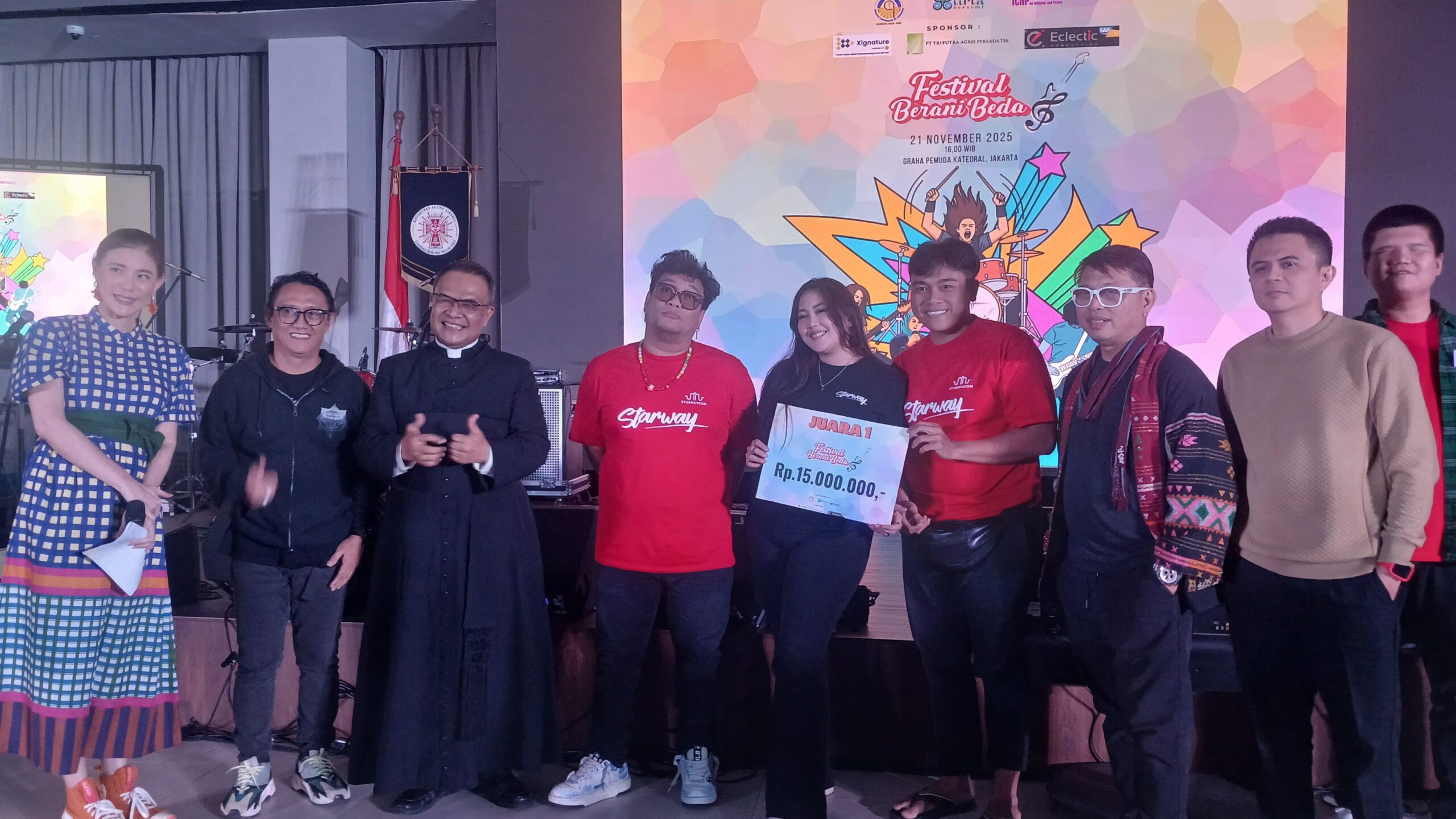 Festival Berani Beda 2025: Rayakan Ruang Dialog Lintas Identitas & Elfasan, Sanurian, & Starway Menang