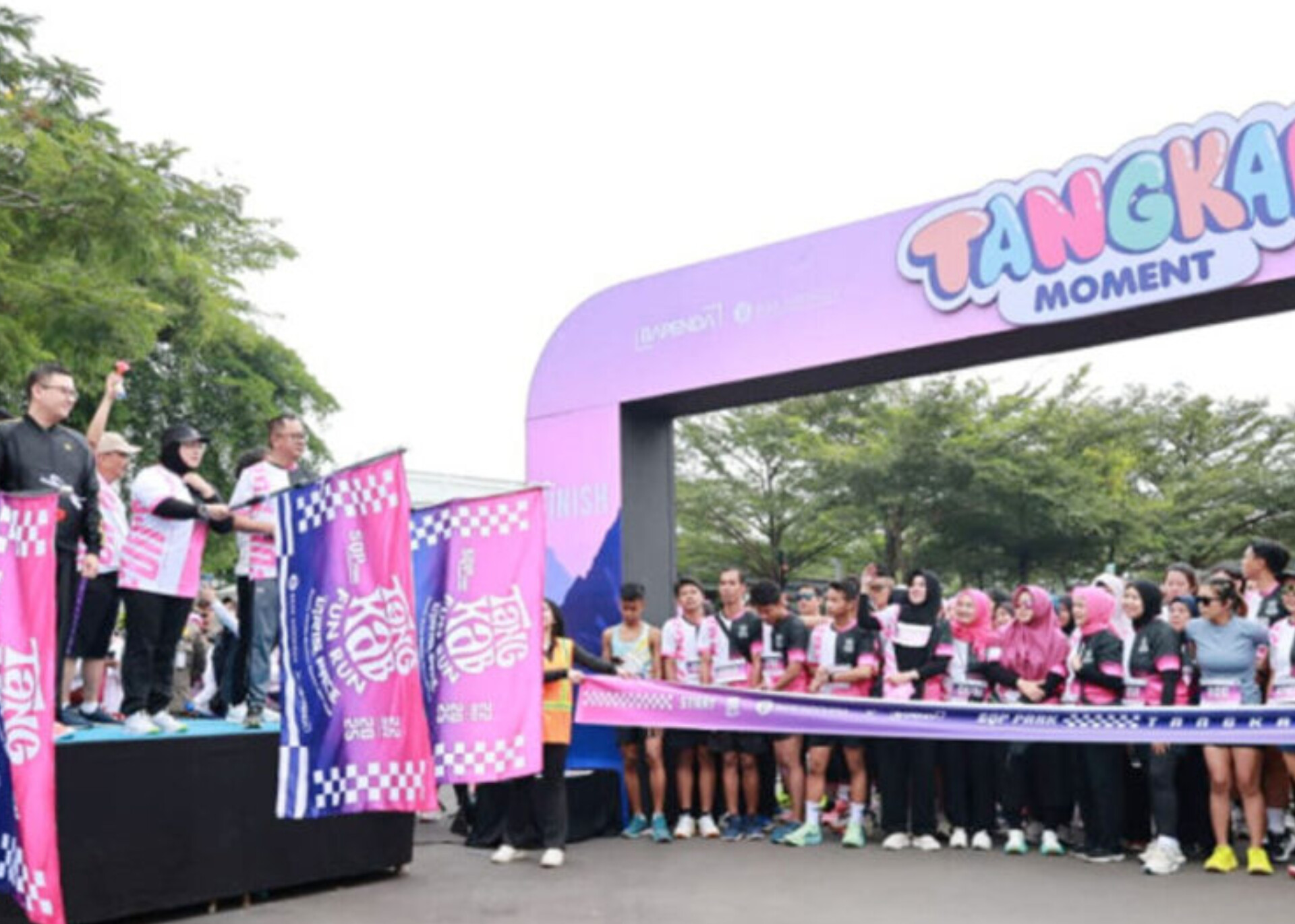 Ribuan Peserta Meriahkan Tangkab Fun Run 2025 di Scientia Square Park