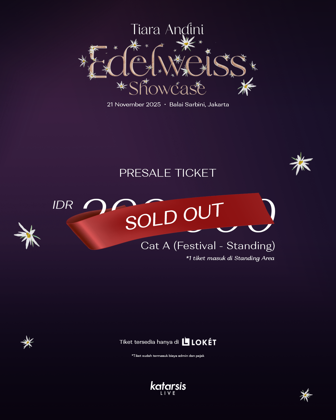 Hari Spesial TIARA ANDINI & Mootiara DI TIARA ANDINI: Edelweiss Showcase