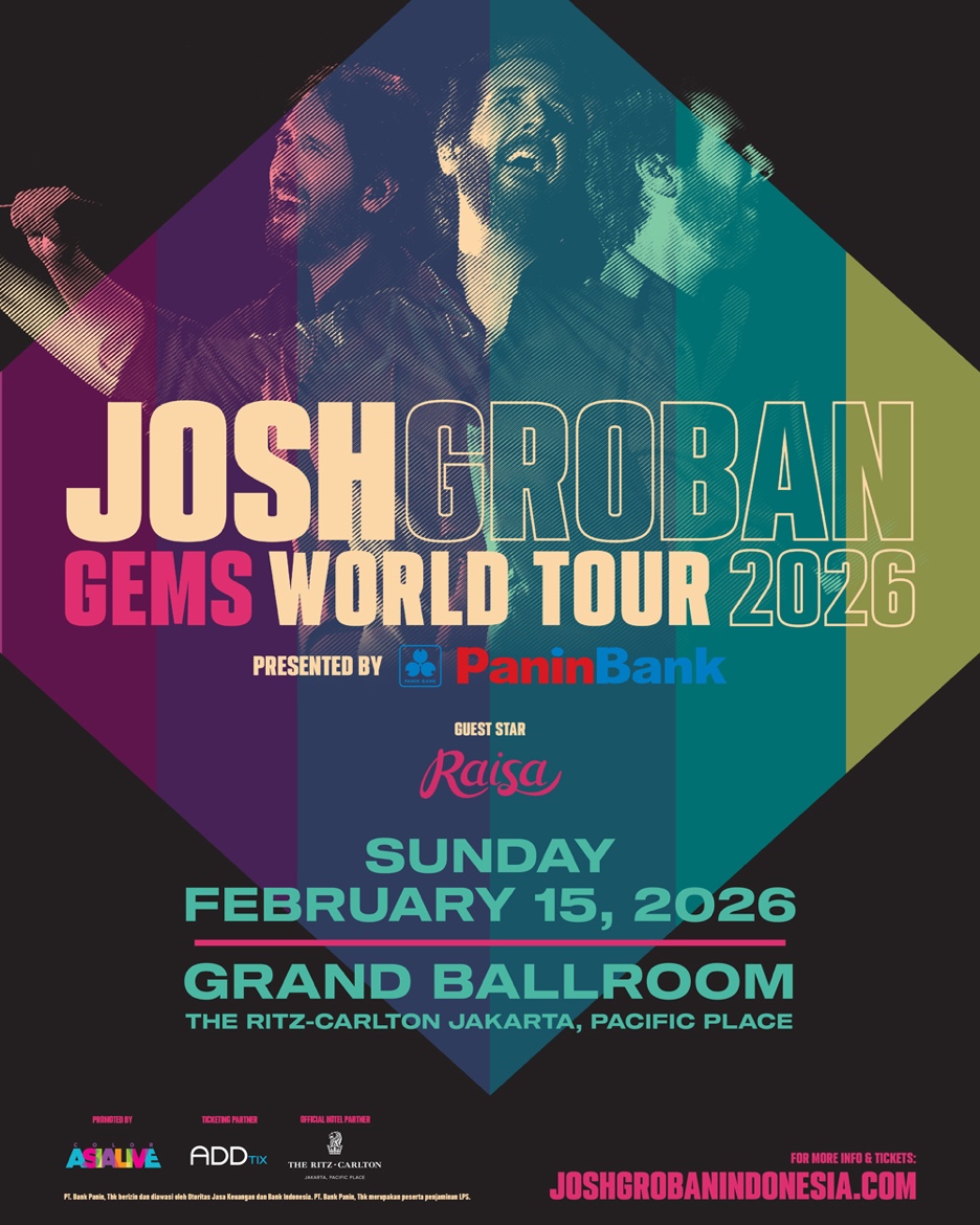WAR Tiket Dimulai! Josh Groban – Gems World Tour 2026 Jakarta Resmi Dibuka 10.00 WIB Hari Ini