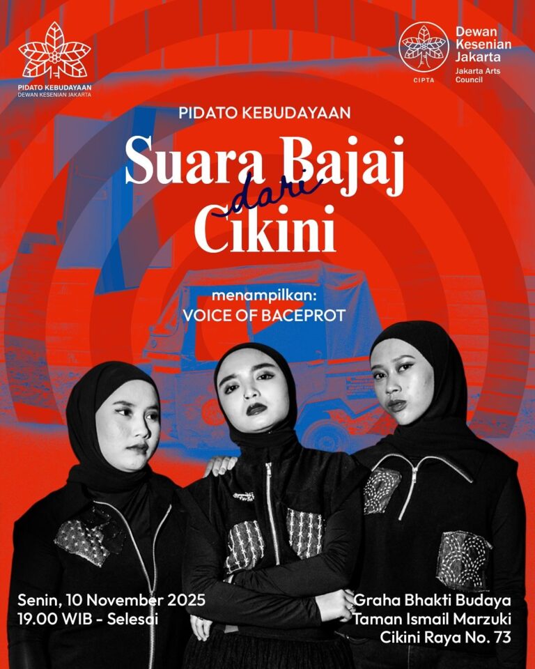 Pidato Kebudayaan DKJ 2025: “Suara Bajaj dari Cikini” Hadirkan Voice of Baceprot