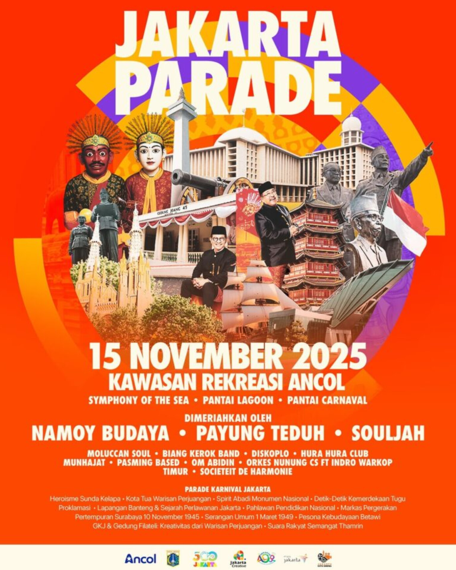 Jakarta Parade 2025: Meriahkan Hari Pahlawan di Ancol