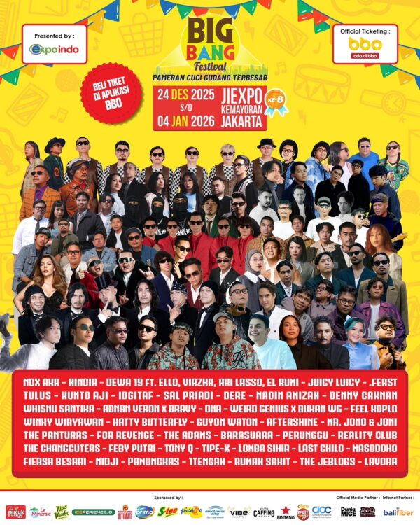 Big Bang Festival 2025 Hadirkan Diskon 90 persen