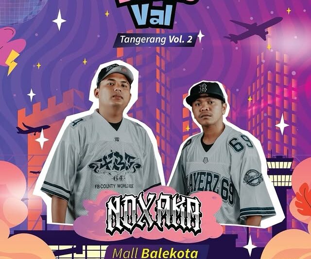 Ndxaka Tampil di Bestie Val Tangerang Vol. 2, Siap Meriahkan Mall Balekota