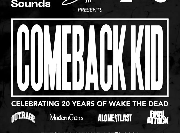 Comeback Kid Rayakan 20 Tahun Wake The Dead di  Zoo SCBD, Jakarta