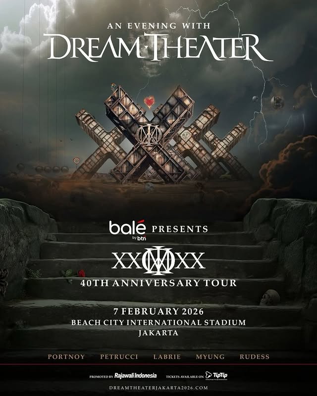 Venue Konser Dream Theater Jakarta Pindah ke BCIS Ancol