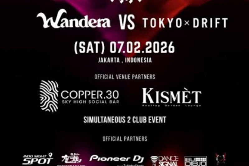 Wandera Festival Rayakan Ulang Tahun Pertama lewat “Wandera VS Tokyo Drift” di Jakarta