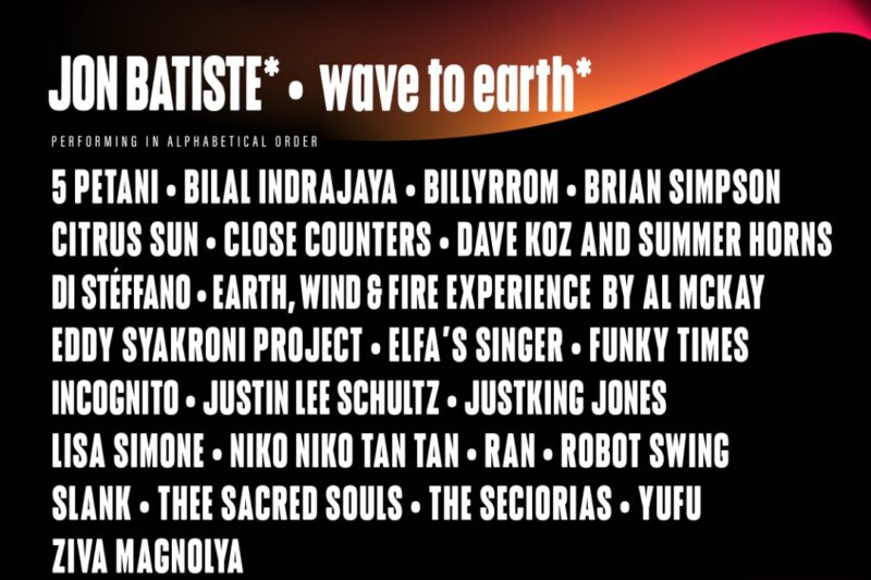 myBCA International Java Jazz Festival 2026 Umumkan Lineup Fase Pertama, Jon Batiste hingga wave to earth