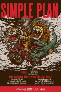 Rayakan 25 Tahun Berkarya, Simple Plan Gelar Konser di Jakarta dan Surabaya November 2026