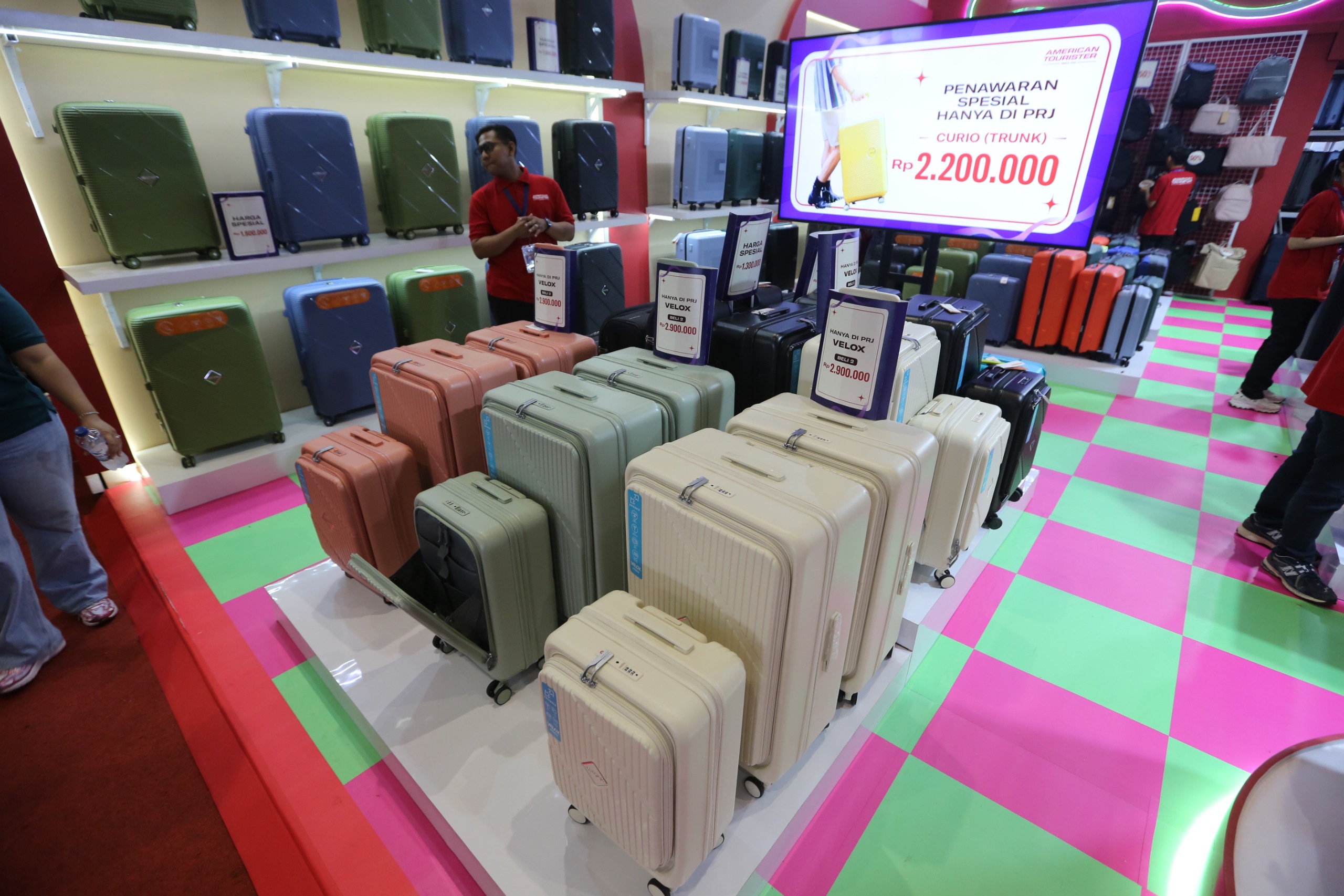 Cuci Gudang Produk Koper di Jakarta Fair 2026, Diskon Hingga 70%