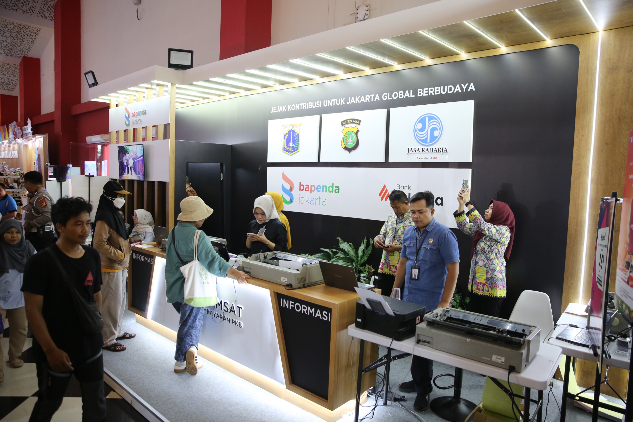 Gerai Samsat Jakarta Fair 2026 Permudah Pembayaran Pajak Kendaraan, Ada Program Pemutihan Denda