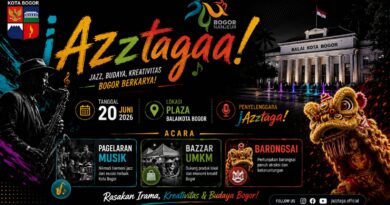 jAzztaga! Meriahkan Hari Jadi Bogor 2026, Hadirkan Musik Gratis, Bazar UMKM, dan Atraksi Barongsai di Plaza Balaikota