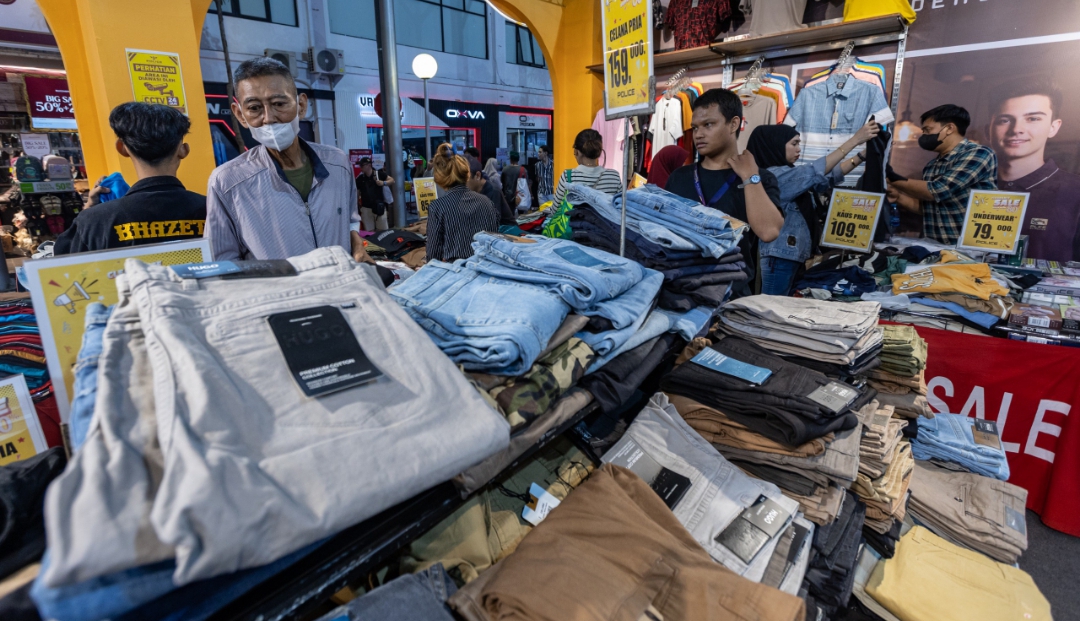 Diskon Fesyen Pria Jakarta Fair 2026, Levi’s hingga Cardinal Tebar Promo 70 Persen
