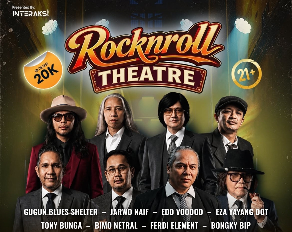 Rocknroll Theatre Siap Guncang Bekasi, Gugun Blues Shelter hingga Bongky BIP Tampil dalam Satu Panggung