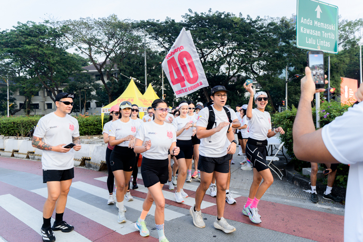 Kahitna Rayakan 40 Tahun dengan Fun Run di CFD Jakarta, 40 Pelari Bawa Kisah Cinta Menuju Konser Spektakuler
