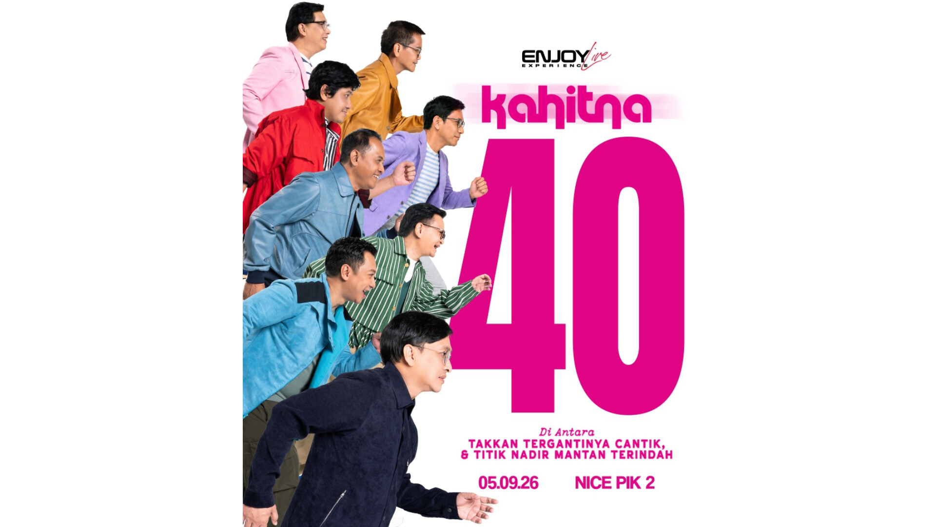 Kahitna Gelar Konser Terbesar 40 Tahun Karier pada 5 September 2026, Tiket Festival Masih Tersedia