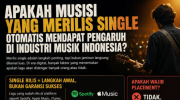 Apakah Musisi yang Merilis Single Otomatis Mendapat Pengaruh di Industri Musik Indonesia?