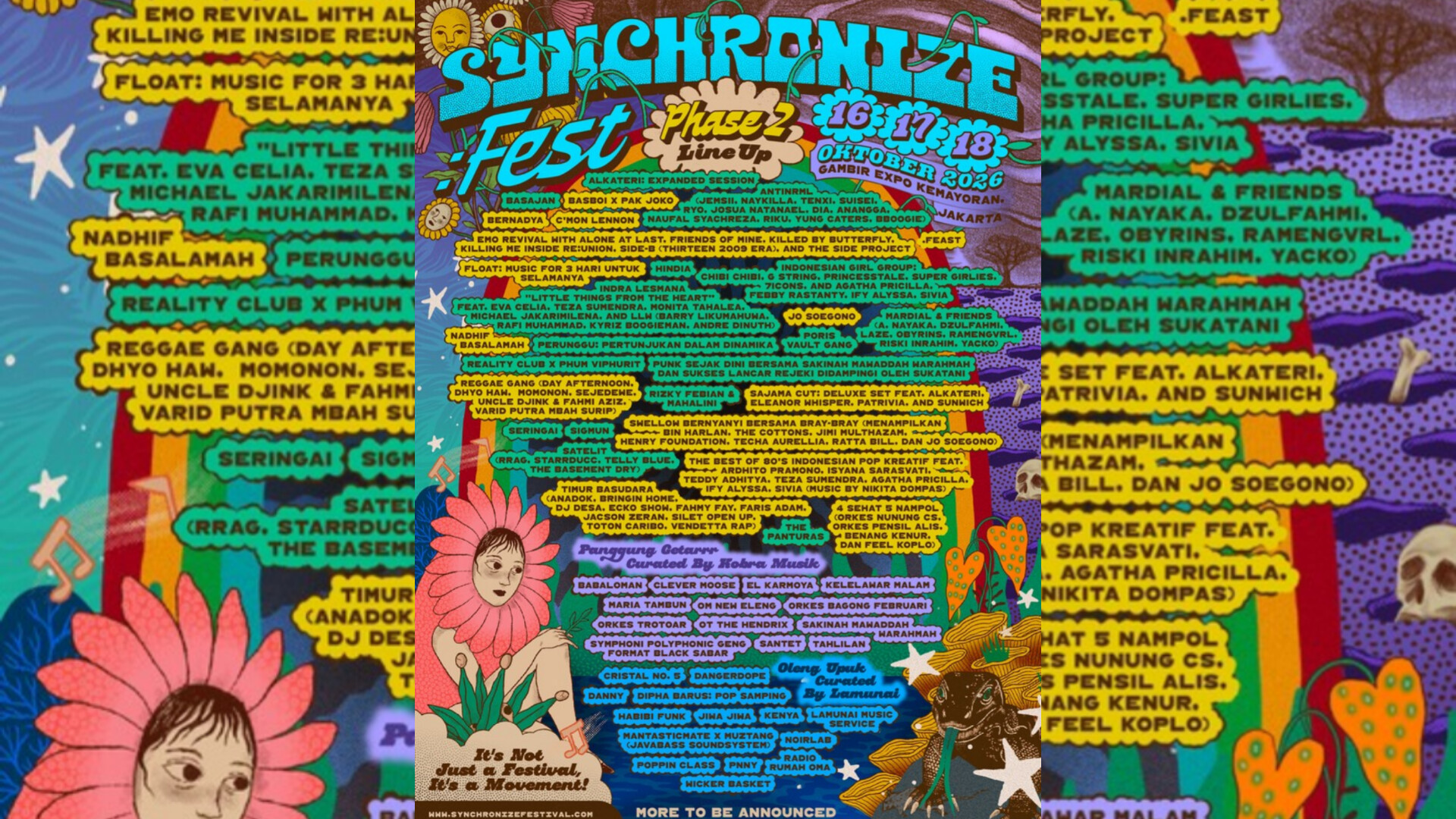 Synchronize Fest 2026 Tambah Lineup Fase Kedua, Hadirkan Reuni Emo hingga Kolaborasi Internasional